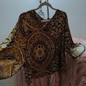 Chico's size 2 multicolored shirt